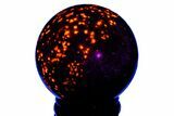 Highly Fluorescent Yooperlite Sphere - Michigan #176738-4
